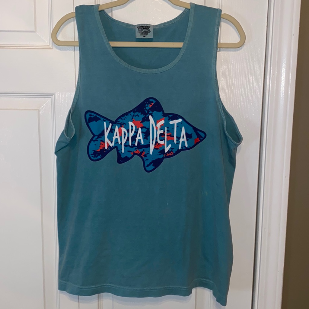 Kappa Delta Bid Day Tank Top Quite The Catch